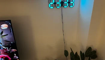 7-сегментные настенные часы esp8266 1