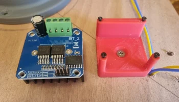 Крепление драйвера двигателя BTS7960/поддержка для просмо..