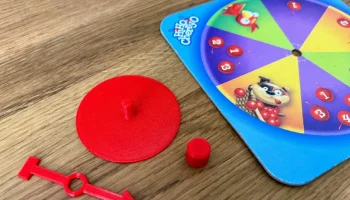 Универсальный спиннер для настольной игры - Привет-хо! Сменная блесна Cherry-O
