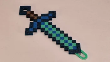 Меч Minecraft со скрытым очистителем портов USB-C...... 2
