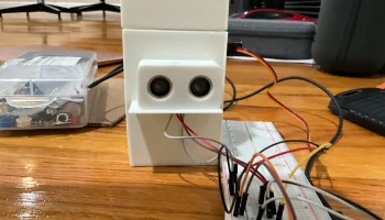 Распечатайте на месте автоматический мусорный бак Arduino...