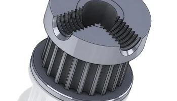 Шкив GT2 - 20T B5 7