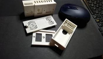 Корпус ESP8266 + BME280 с быстрораздвижным креплением/осн.. 7