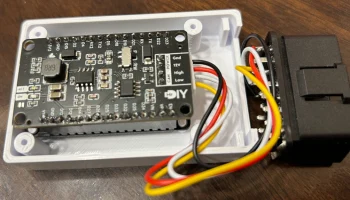 Чехол OBD2 для ESP32 DevKit1 и MrDIY CAN Bus Shield 4