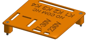Корпус 4-канального релейного модуля ESP32........ 2