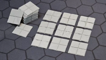 (Устарело) Masterful Dungeon Tiles v1 (Устарело) - модульная плитка подземелья 2x2 - система сменной верхней части для D&D и ролевых игр 4