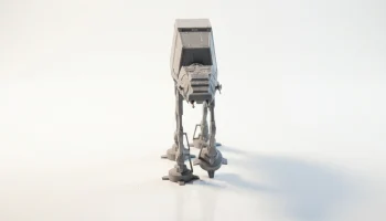AT-AT Walker Звездные войны 3D модель для печати... 4
