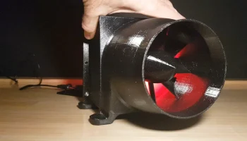 Линейный вентилятор для вентиляции 3D-принтера - воздуховод  1