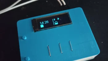 ESP32, OLED 128x32 и корпус TP4056