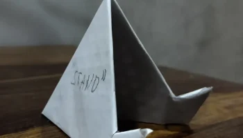 3D-печатная подставка для телефона из БУМАГИ........