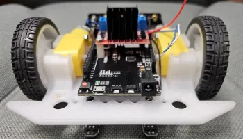 Робот Line Follow на Arduino - шасси 2