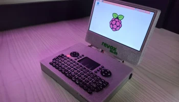 Надежный ноутбук Raspberry Pi 7 дюймов. 1