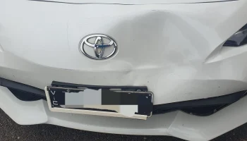 Тонкий держатель/переходник номерного знака Toyota 86 (BR... 5