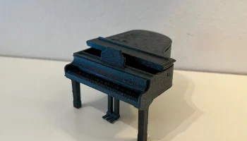 Карта Grand Piano Kit (1:24) со стулом (возможен открытый... 4