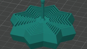 Small Fidget Star - Stick Handle Remix 2