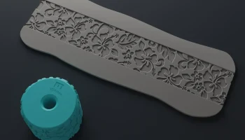 Текстурные валики Цветочный средний №16........ 3