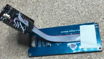 Чехол ePaper 2,9 дюйма для ESP32 и аккумулятора 3