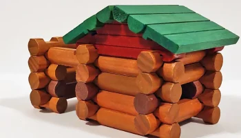 Опоры крыши Lincoln Logs - 84 варианта! - Различные сайди... 9
