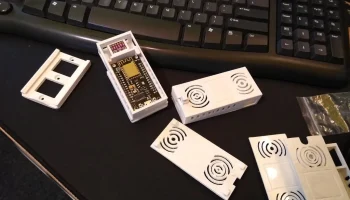 Корпус ESP8266 + BME280 с быстрораздвижным креплением/осн.. 4