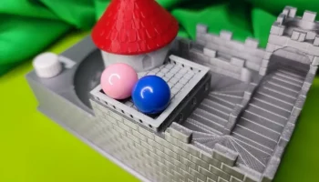 Мраморный замок - переделка настольной игрушки-непоседы D... 2