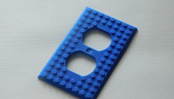 Крышка розетки и выключателя света, совместимая с Lego (О... 2