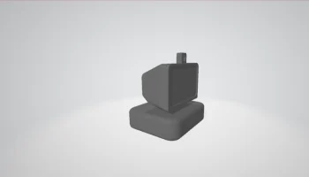 Ретро компьютерный брелок 1