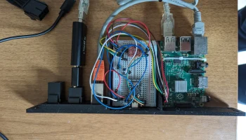 Полка PiKVM V1 для стойки 10 дюймов 2