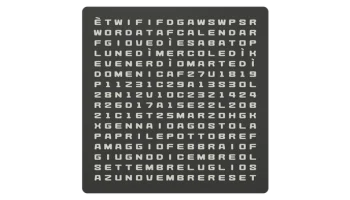 WordCalendar 16x16 - 2025 г. 8