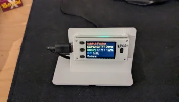 Подставка Gridfinity для Feather ESP32 с обратным TFT...... 3
