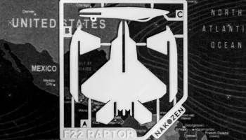 Карточка комплекта F22 Raptor 1