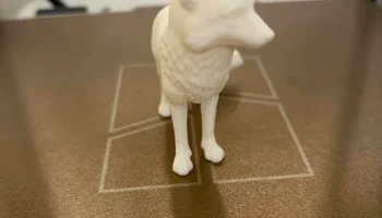 Лесная фигурка Woodland Fox-3D, напечатанная на 3D-принте... 2