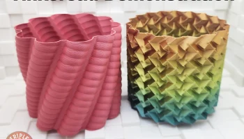 Как сделать спиральные вазы - демонстрация Tinkercad.......