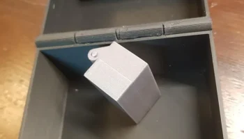 Notiz Zettel Kasten DIN A8/Коробка для купюр mit eingebau.. 8