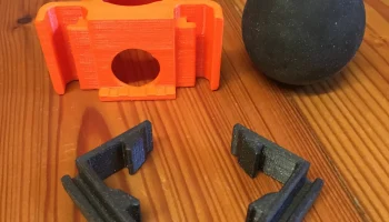 Шариковая ножка для сквоша с защелкой для Prusa I3... 2