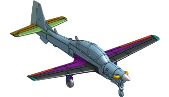 Embraer Super Tucano в масштабе 1/72. 1
