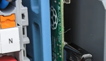 Оснастка Pi Zero на DIN-рейку 3