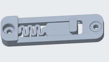 Адаптер DIN-рейки для Meanwell RS-25-5 2
