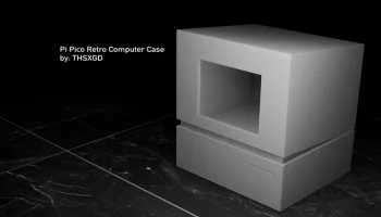 Компьютерная коробка Pi Pico Retro