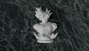 Гоку Ультра Инстинкт Бюст Dragon Ball Z # 40...... Гоку Ультра Инстинкт Бюст Dragon Ball Z # 40......