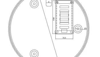 Круглый корпус ESP32 1