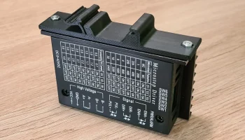 TB6600 Крепление на DIN-рейку с зажимом........