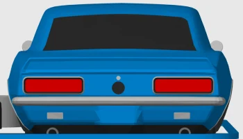 Карта комплекта Chevrolet Camaro RS/SS (масштаб 1:24) 4