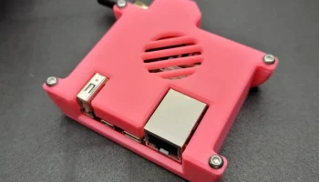 Оранжевый корпус Pi Zero 2 1
