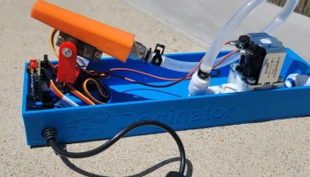 Doginator P-Blaster и газонокосилка 7