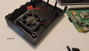 Базовый корпус Raspberry Pi 4 B 3