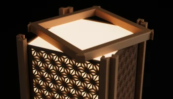 Лампа Kumiko Asanoha / 2 версии / LED KIT 001 3
