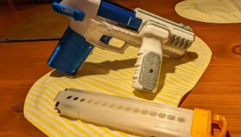 Угловой журнал Talon Style для печати Nerf Half Dart...... Угловой журнал Talon Style для печати Nerf Half Dart......