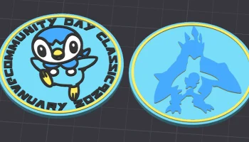 Монета Pokemon Go Community Day Classic #112 - Piplup