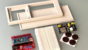 Простая рамка для макетной платы и макетной платы Arduino... 2