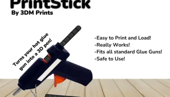 PrintStick - превратите клеевой пистолет в 3D-ручку! PrintStick - превратите клеевой пистолет в 3D-ручку!